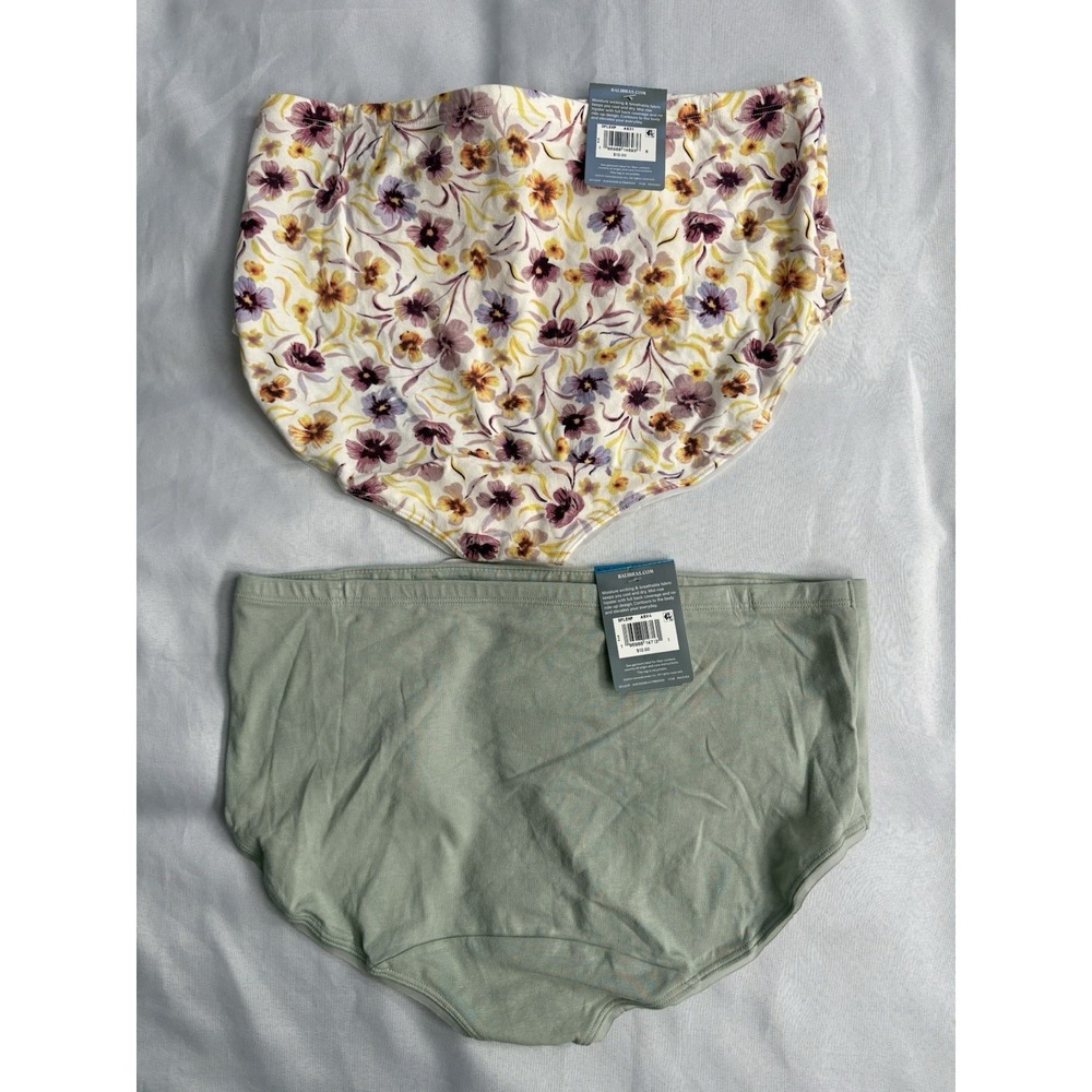 NEW Bali Breathable Cotton Hipster Panty DFLEHP Women's Size 2xlarge 2 Pair - Picture 10 of 10